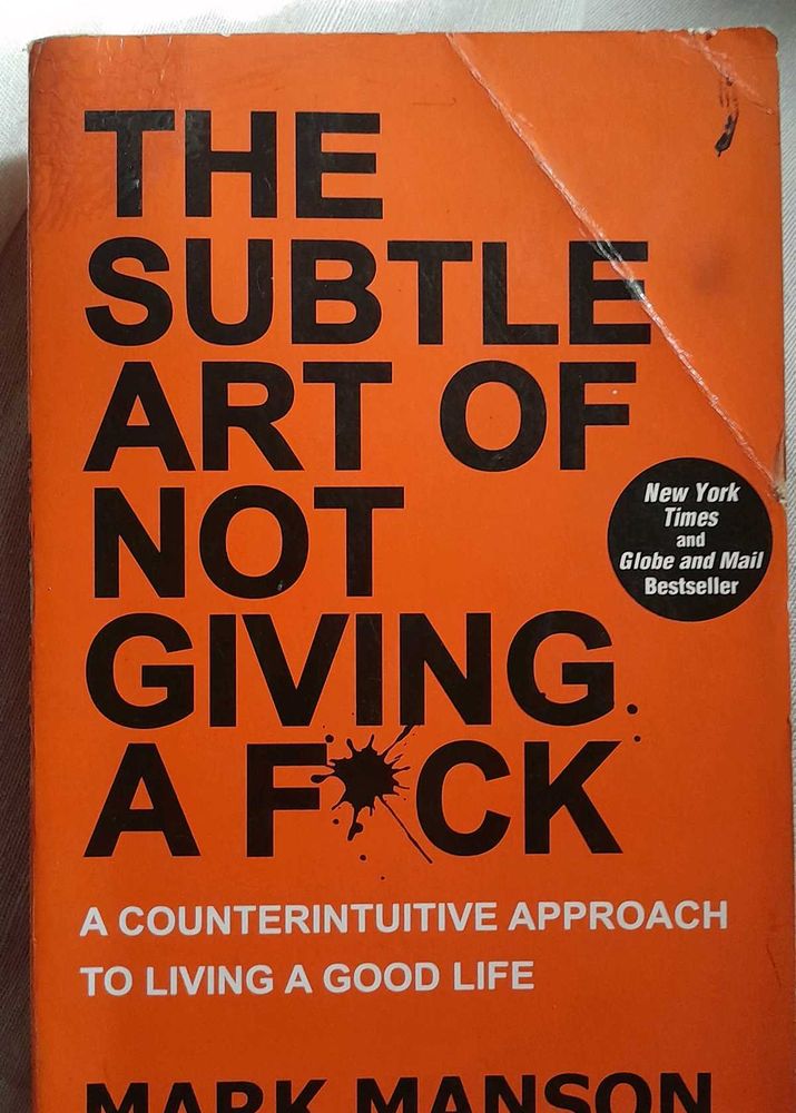 The subtle Art Of Not Giving A f*ck