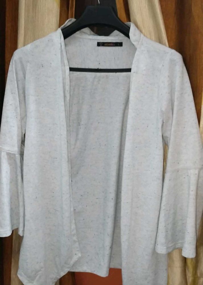 Casual Open Front Cardigan