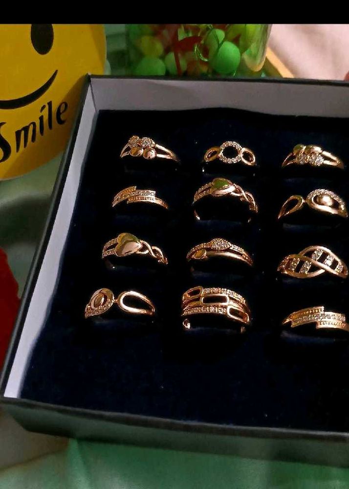 2 Anti-tarnish Ring Box