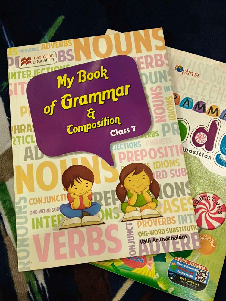 Combo : Grade 7 English Grammar