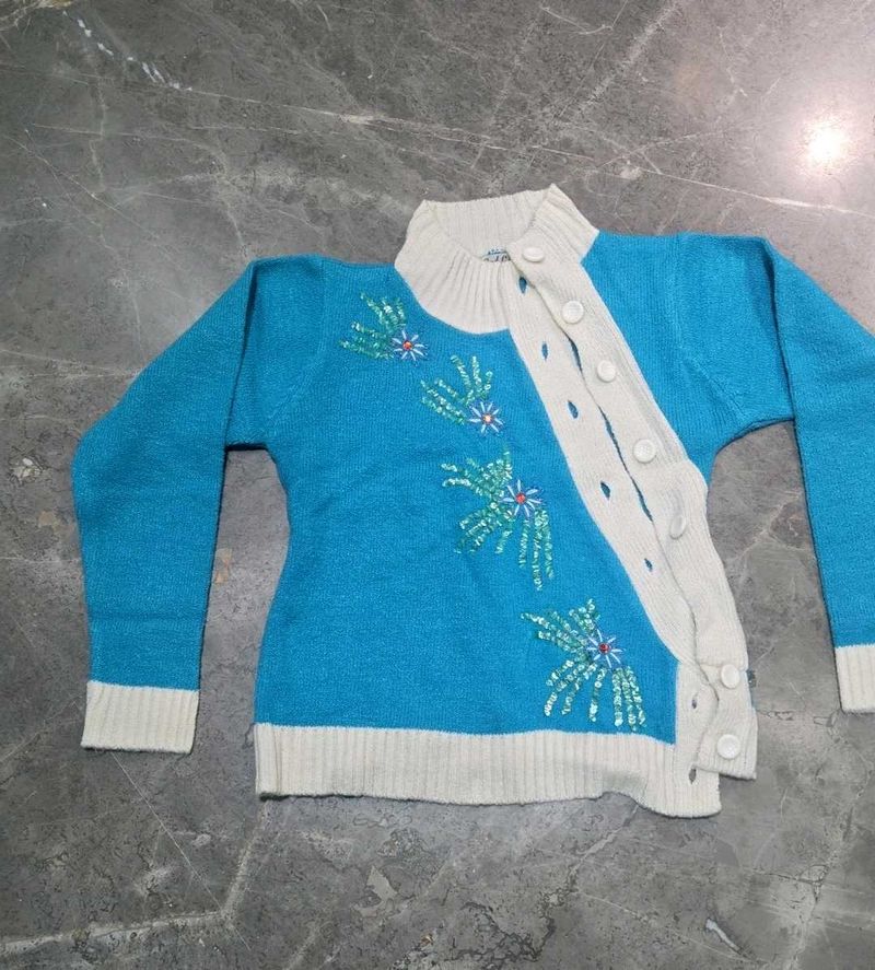 Sweaterwith Hand Work