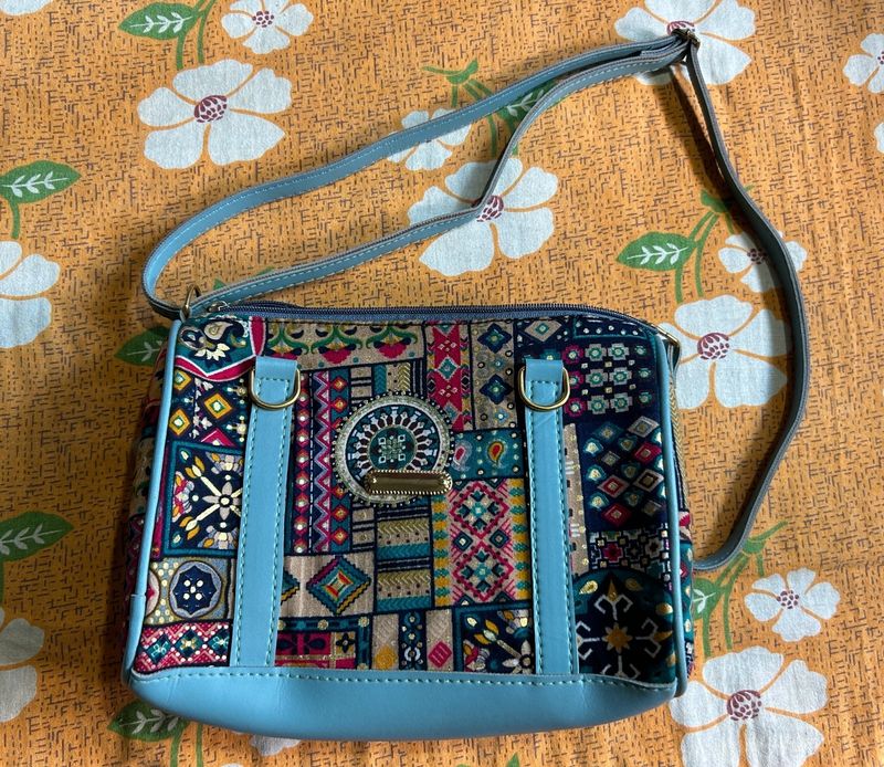 Multi Purpose Sling Bag With 2big Compartments