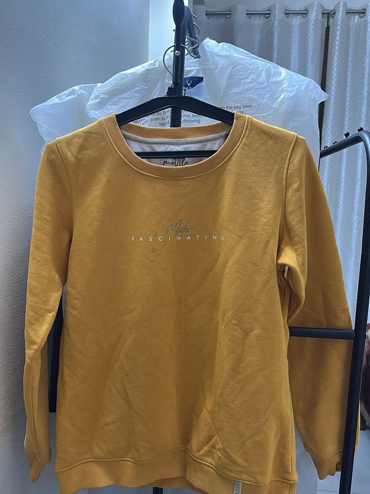 Mustard Crewneck Sweatshirt