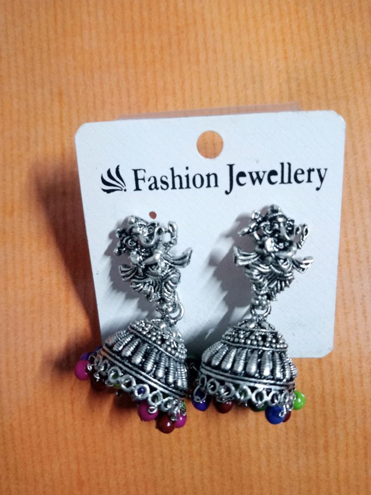 Ganpati Bappa Earing