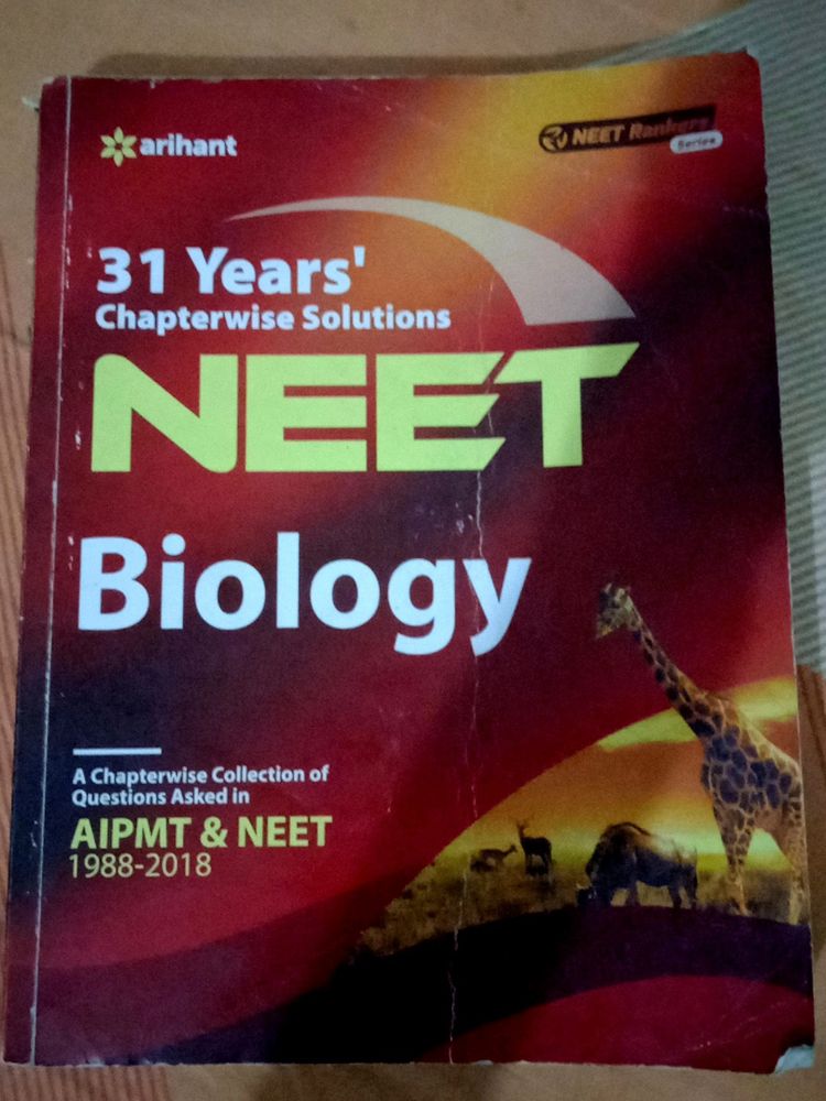 Arihant Neet Previous Year Questions Book