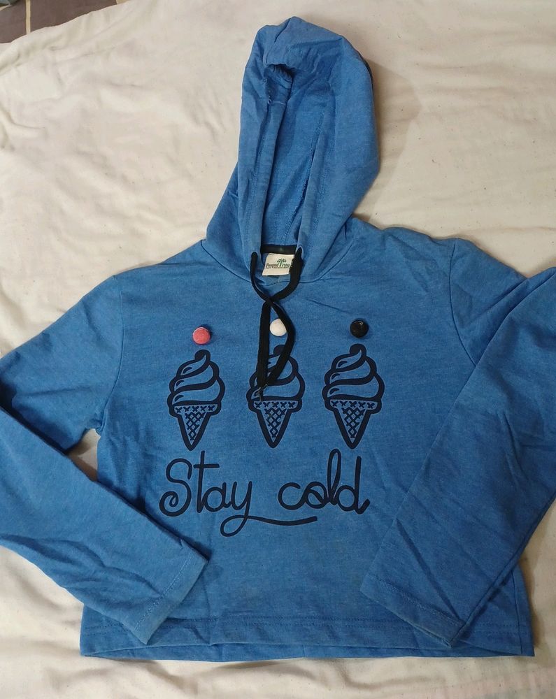 full sleeves huddy top