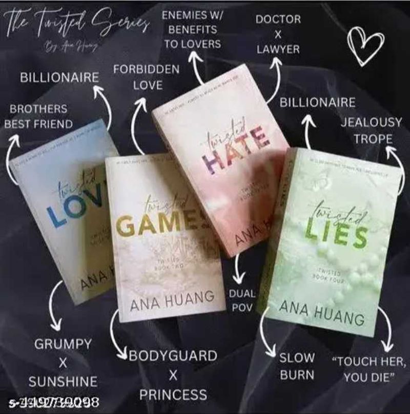 Twisted Series Books 📚🌟