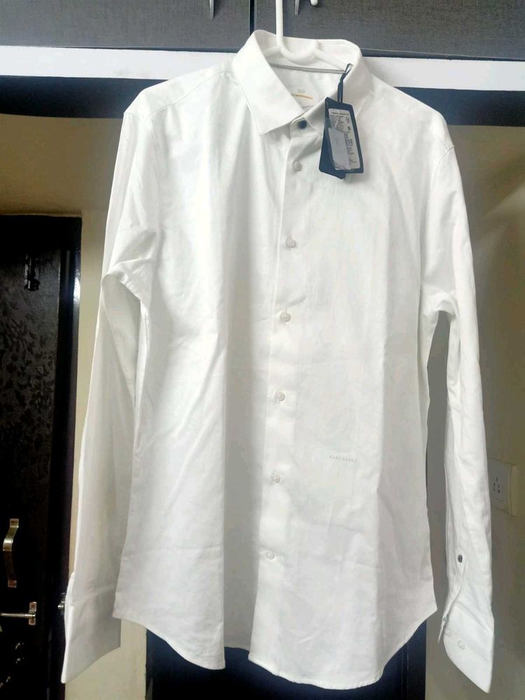 New MENS Rare Rabbit White Shirt