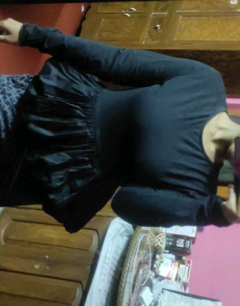 Elegant Black Long Sleeve top