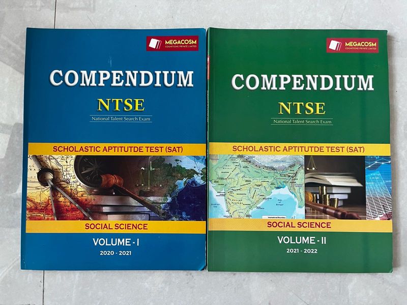 NTSE Social Science Volume 1 and 2