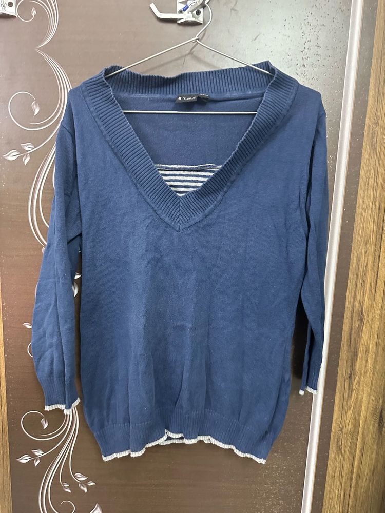 Navy Blue Top