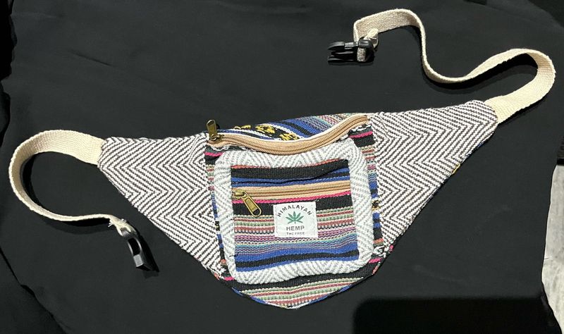 Himalayan Hemp Handcrafted Waist Bag Unisex