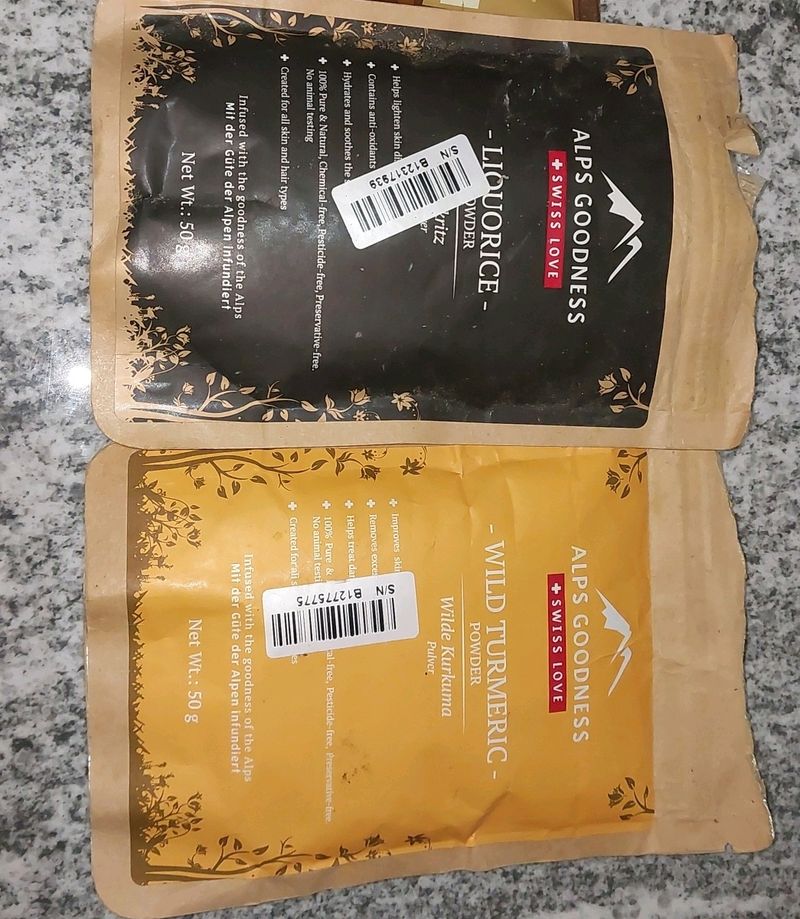 Wild Turmeric and Liquorice Powder