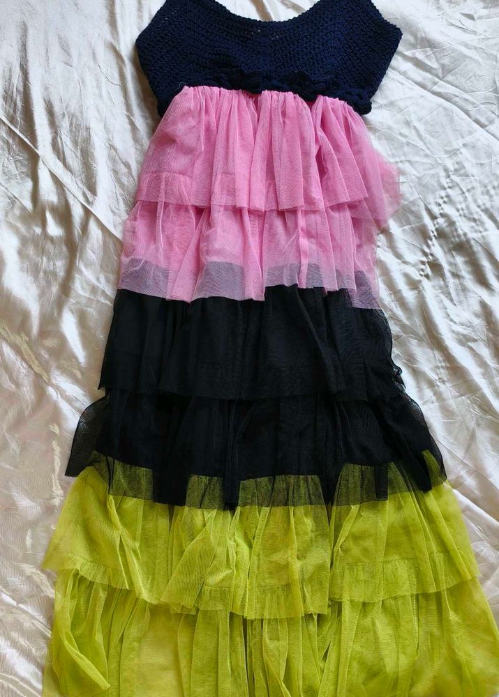 I. RUFFLE PARTY READY DRESS