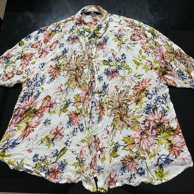Floral Print Shirt