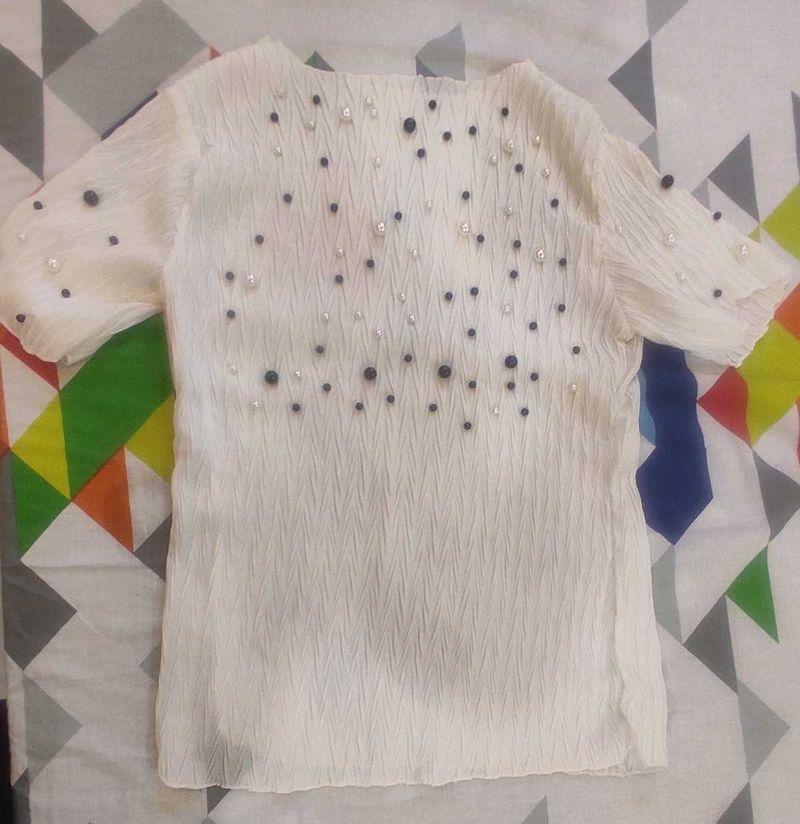 Korean White Top