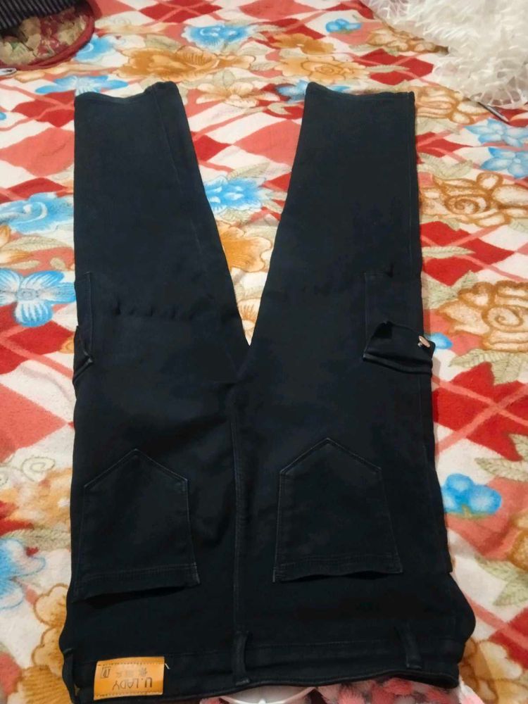Black Cargo Pants