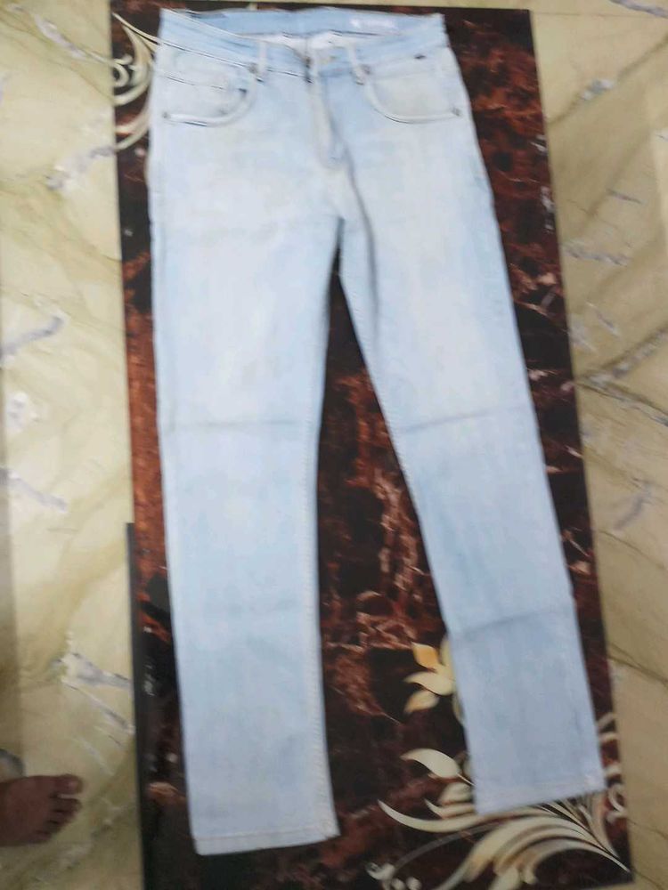 Light Wash Denim Jeans