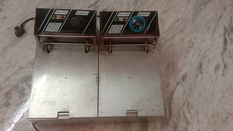 Electric Frier Double Tank