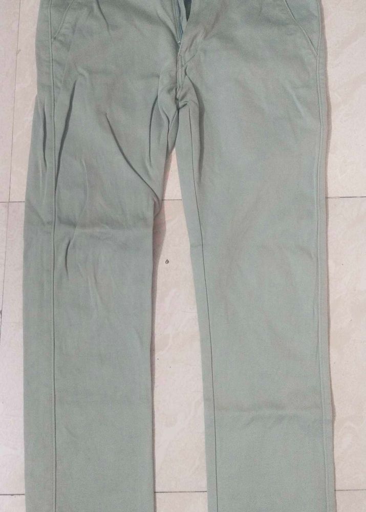Green sea colour Arrow Denim pant