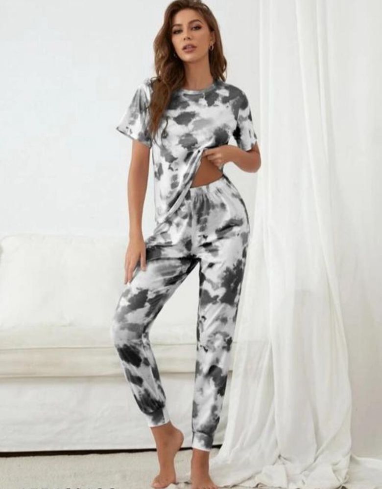 Tie-dye Pajama Set