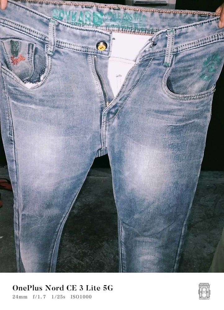 Stylish Blue Denim Jeans