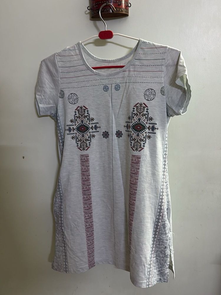 Printed T-Shirt Dress