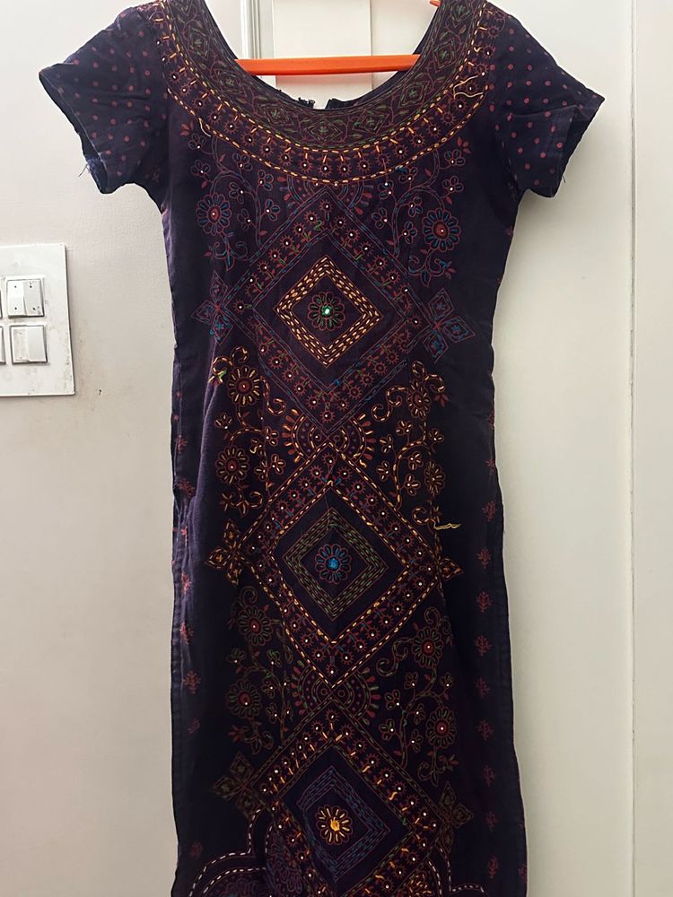 Embroidered Kurta