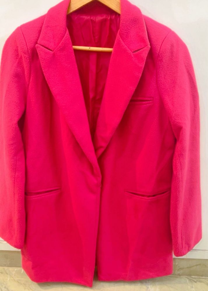 Hot Pink Blazer - Chic &amp; Stylish