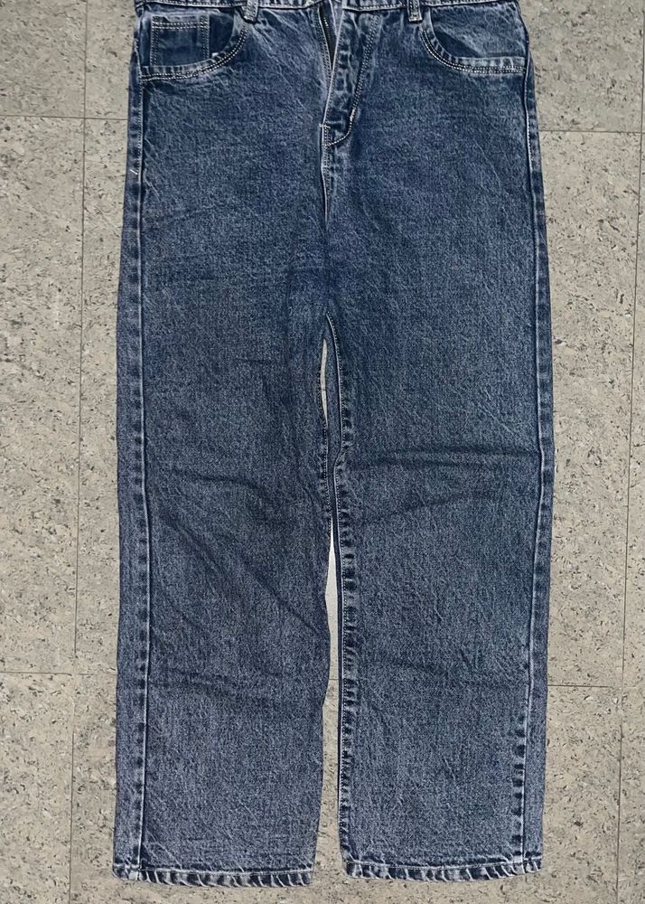 Acid Wash Denim Jeans