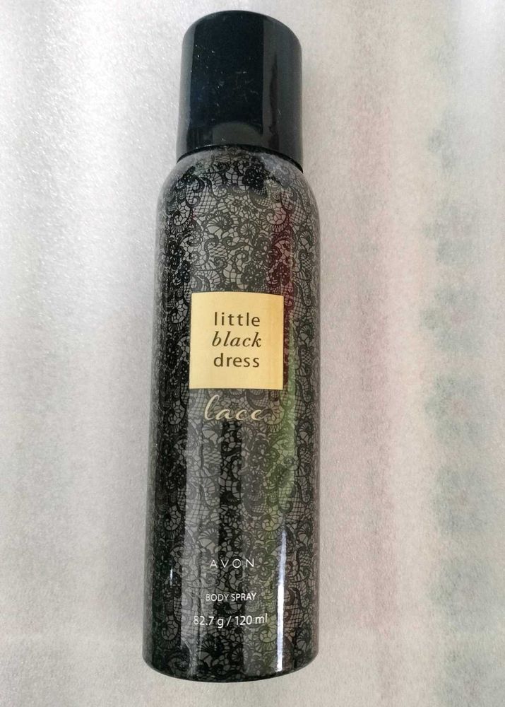 Little Black Dress Lace Body Spray
