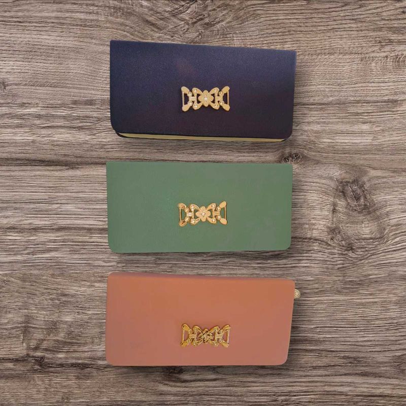 Trendy Combo of 3 Stylish Ladies Long Wallets