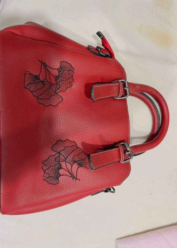 Red Handbag
