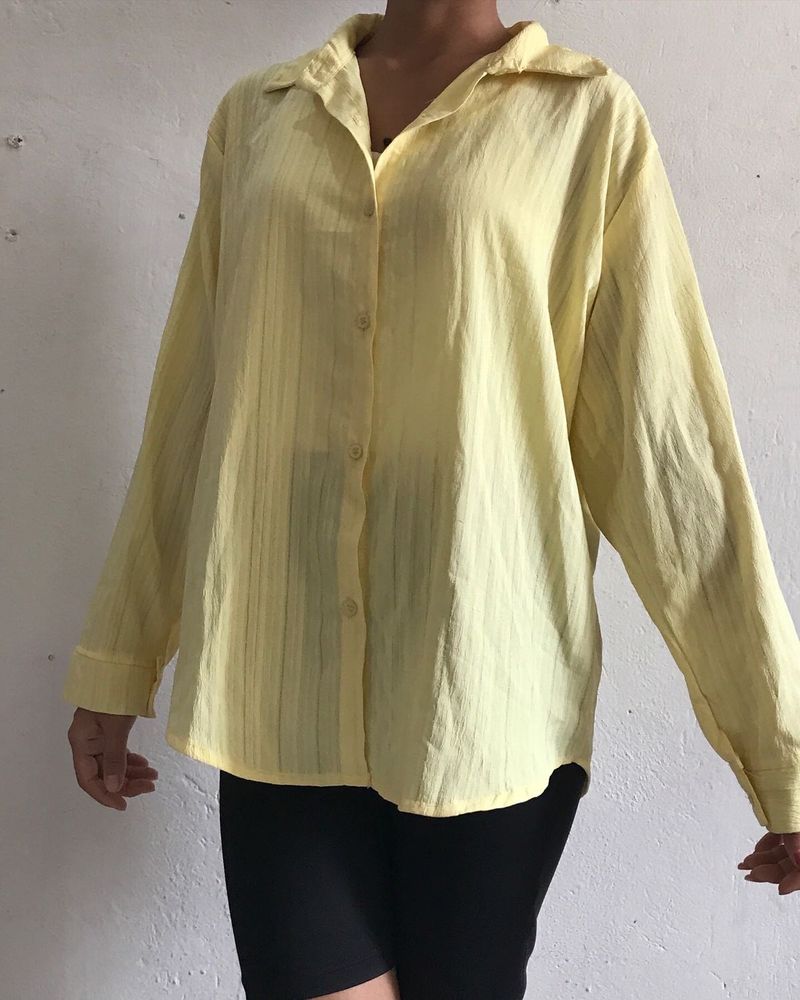 Yellow Long Sleeve Shirt