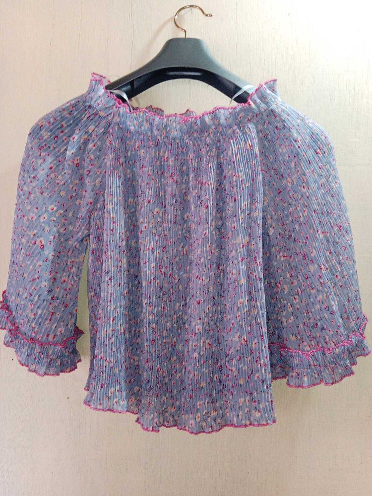 Floral Off-Shoulder Top