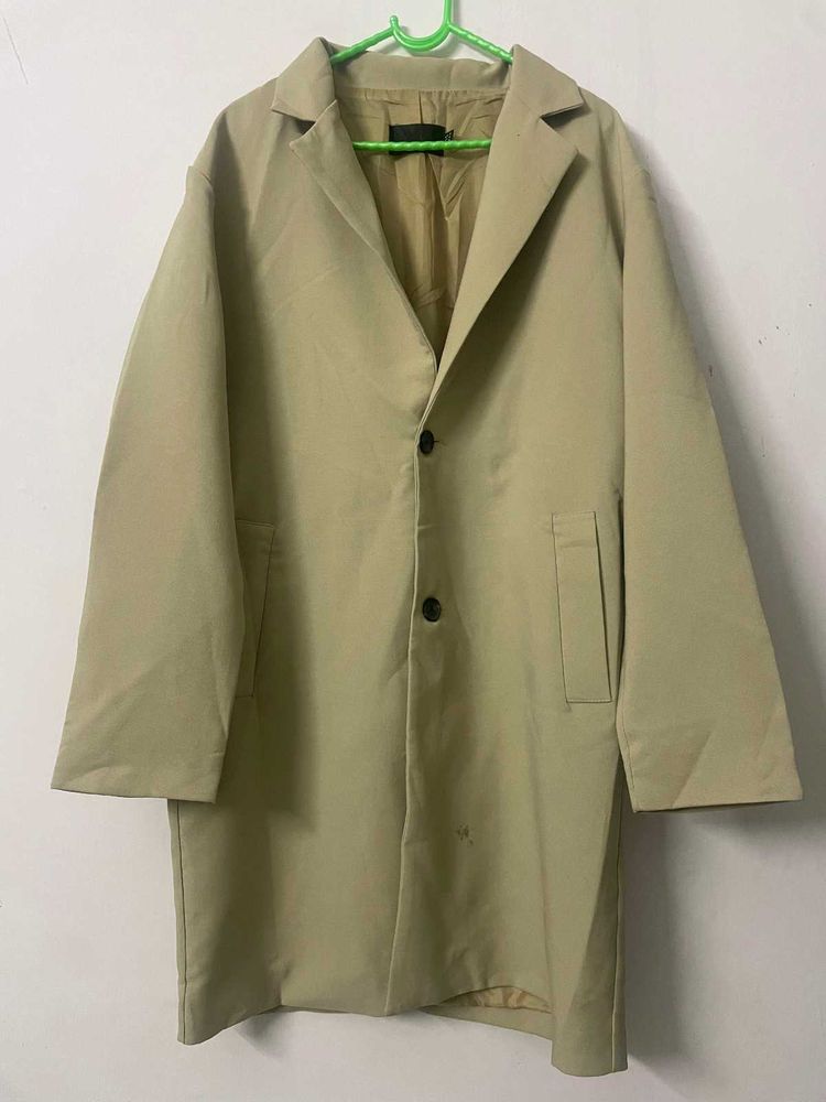 KOREAN STYLE LOOSE FIT LONG COAT