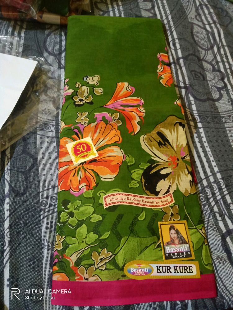 Flora Cotton Saree