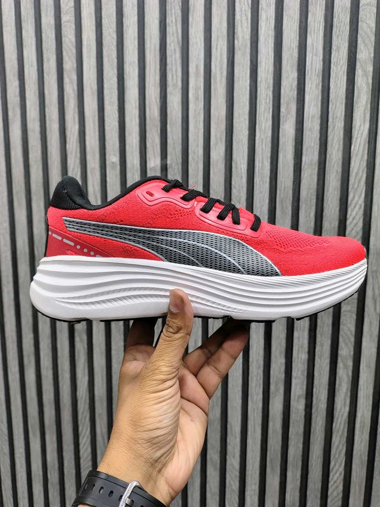 Puma Magnify Nitro Running Shoes - Red