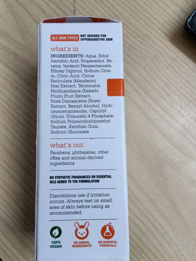 Vegan Skincare Product