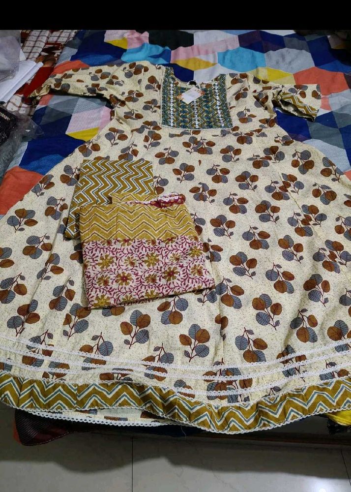 Heavy Flare Anarkali Set New