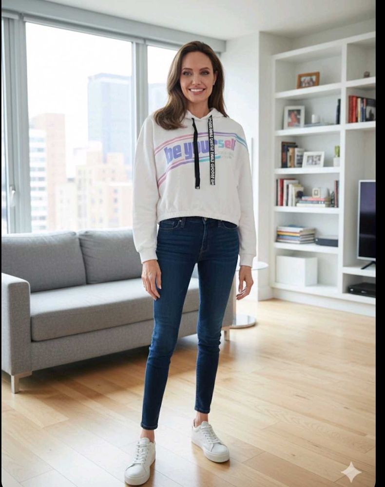 🎊🎆🎄🎉Sale Cute Cropped Hoodie - Be Yourself