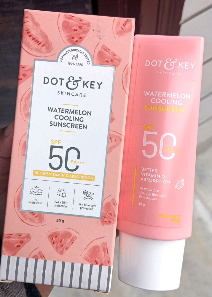 FREE SHIPPING Dot&amp;Key Watermelon Cooling Sunscreen