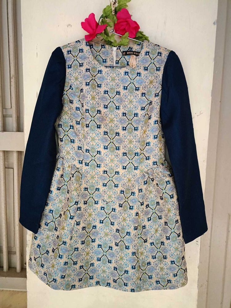 Patterned Fit &amp; Flare Dress Gorgeous pc