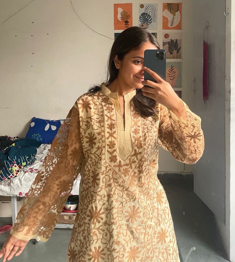 Elegant Embroidered Kurta