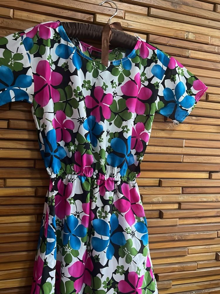 Floral Print Dress