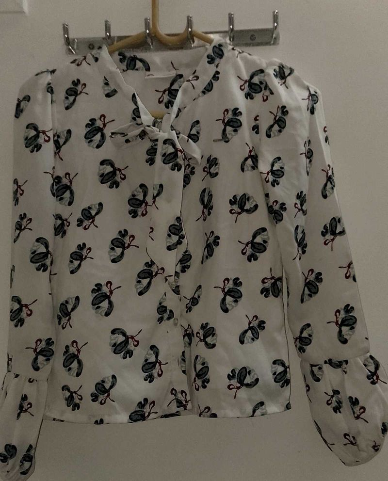 Floral Print Blouse