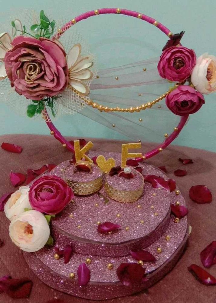 Engagement Platter For Ring Ceremony