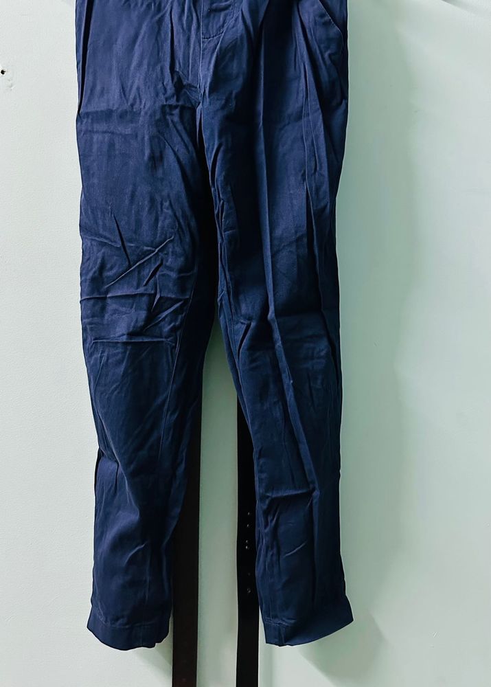 Navy Blue Casual Pants