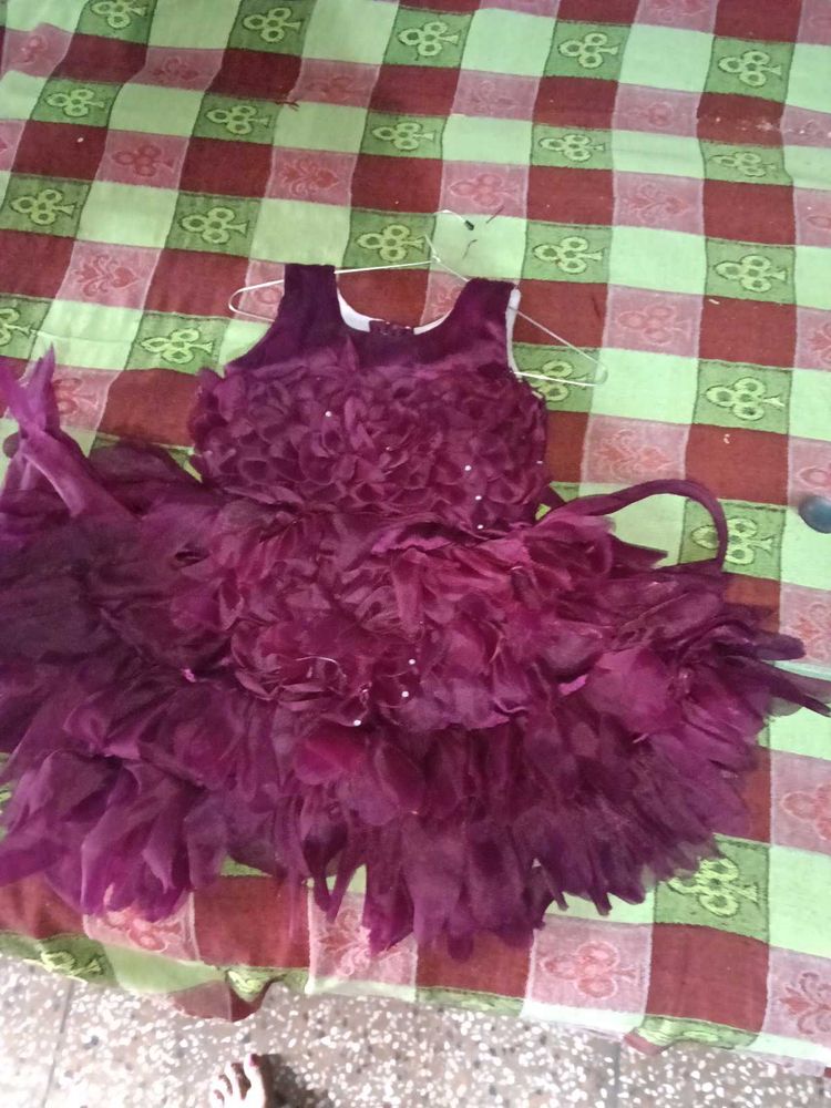 Girls Party Dress 3 white top free