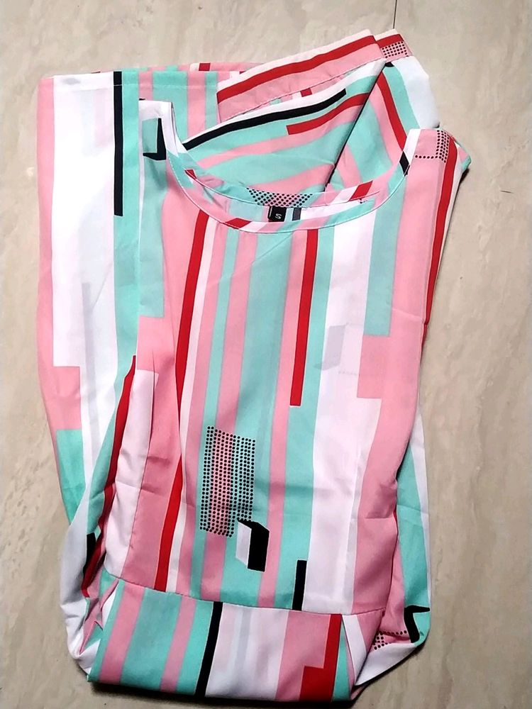 A- Line Pattern Dress